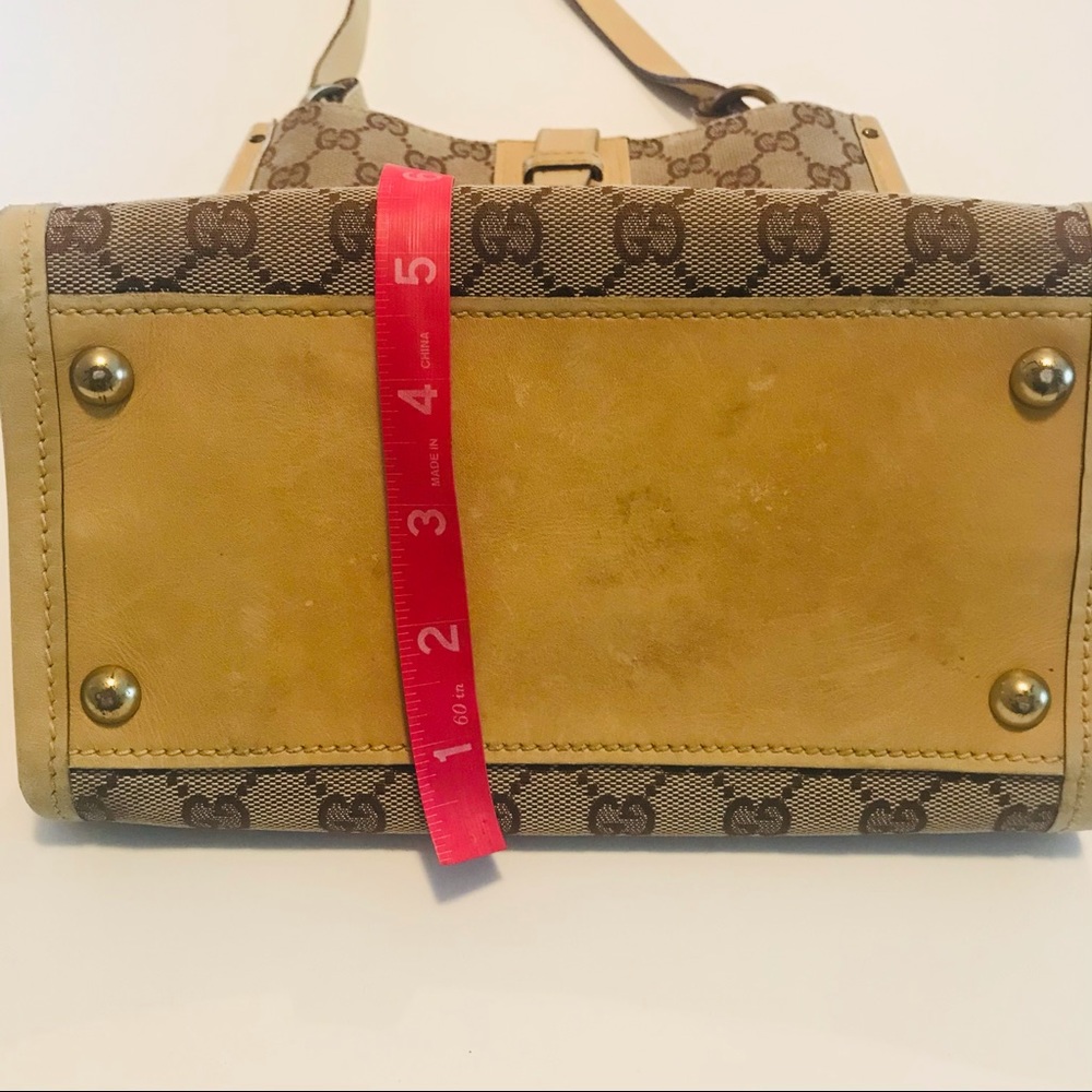 GUCCI | Great Shape! | TOTE ONLY! | GG SUPREME canvas & leather - Picture 13 of 16